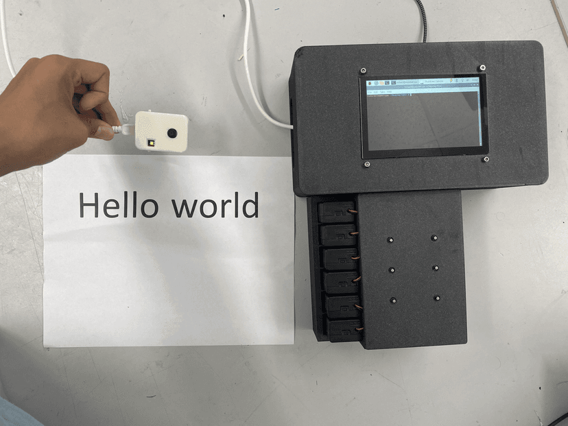 Assembled Raspberry Pi Case