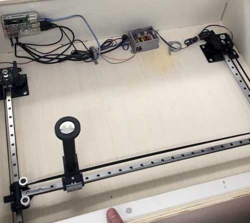 Cable management and belt routing during assembly